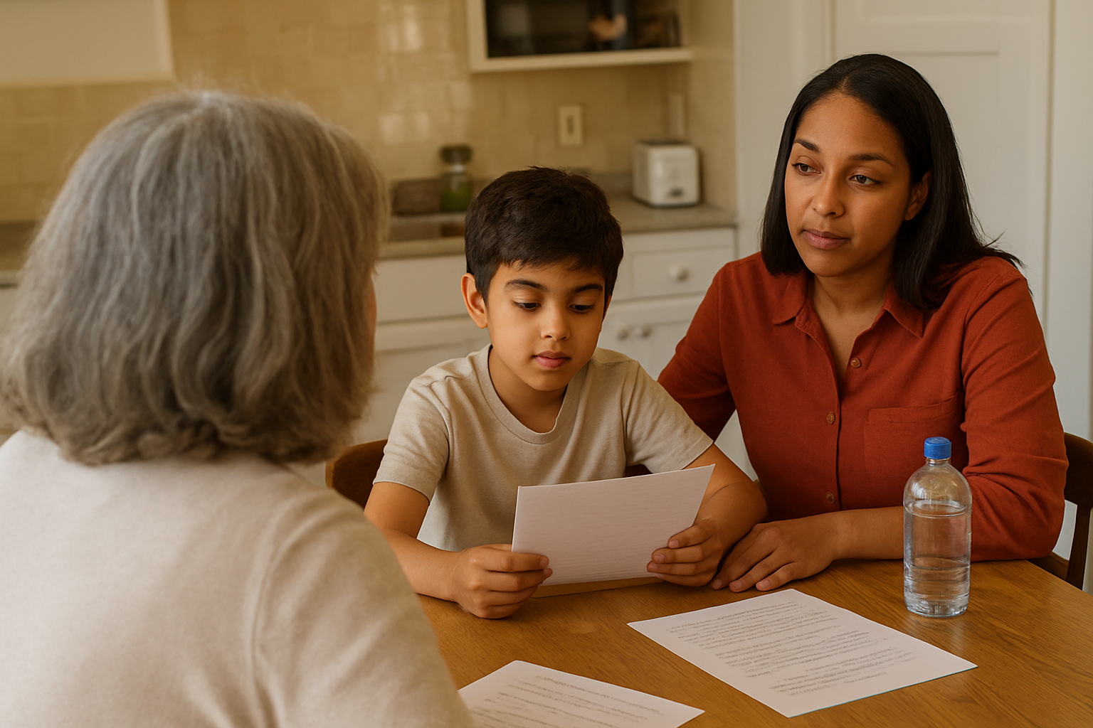 homeschool consultant helping tutor a kid with special needs